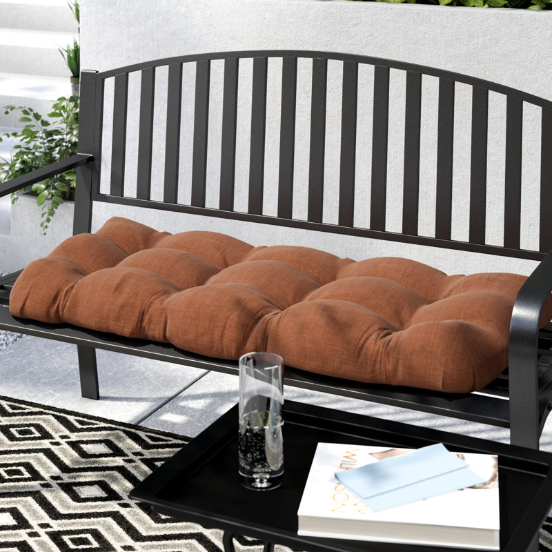 Ebern Designs Indoor/Outdoor Loveseat/Sofa Cushion & Reviews Wayfair